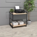 Etajeră pentru imprimantă 50 cm cu sertar