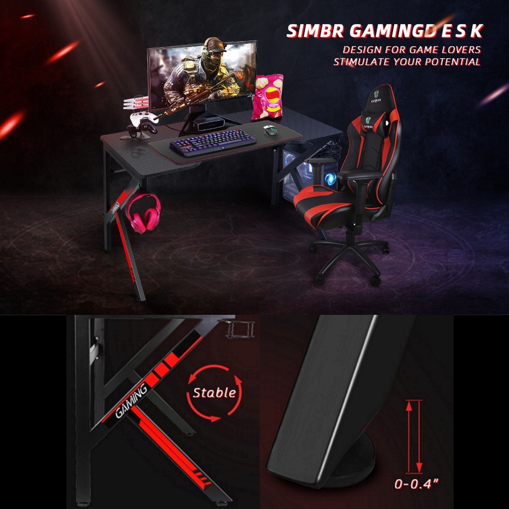 Masa Egame Black+Red