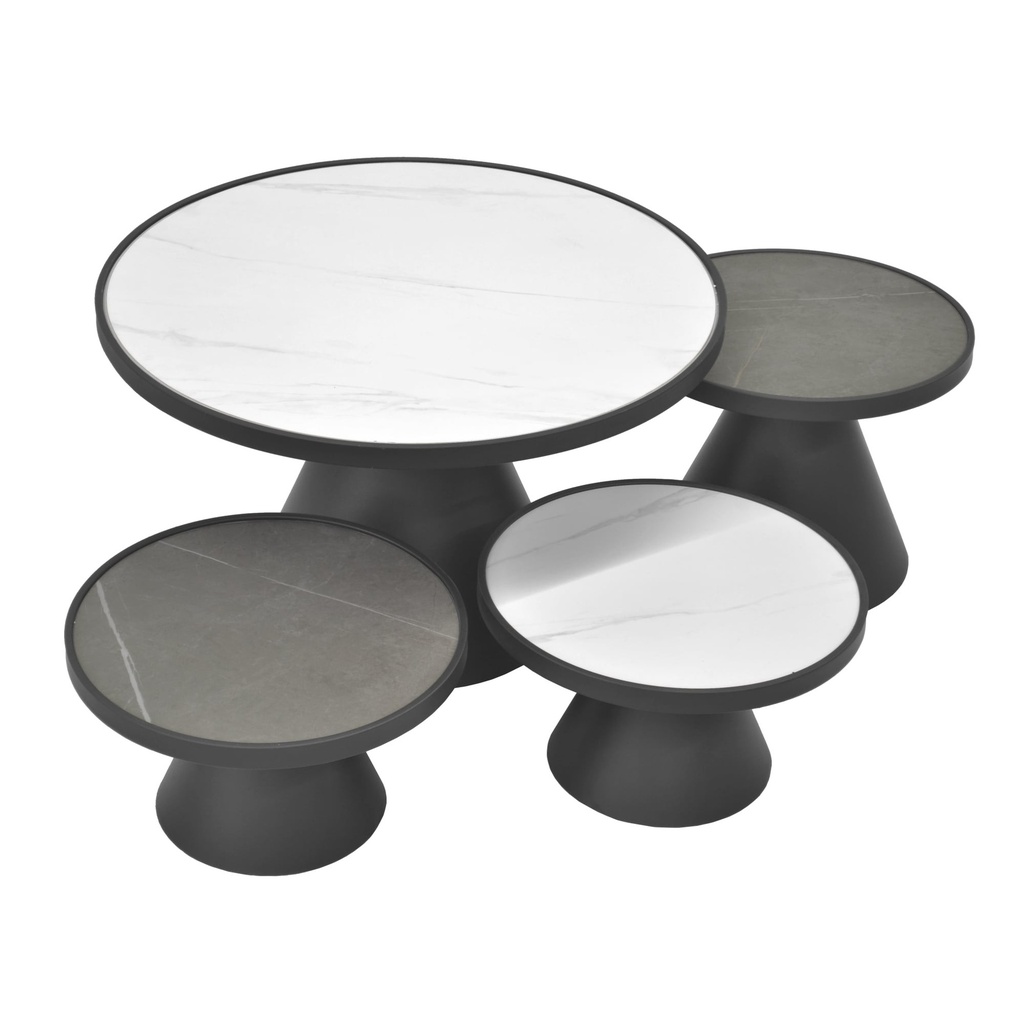 Set masute cafea Quatro